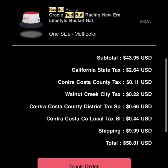 RedBull Racing Bucket Hat - Picture 6 of 6